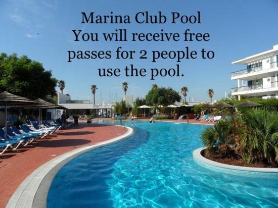 לאגוּ‏ש Angies Marina Apartment, Includes 2 Free Passes For The Marina Pool מראה חיצוני תמונה